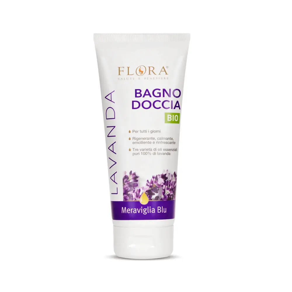 BAGNODOCCIA BLU 200 ml - FLORA