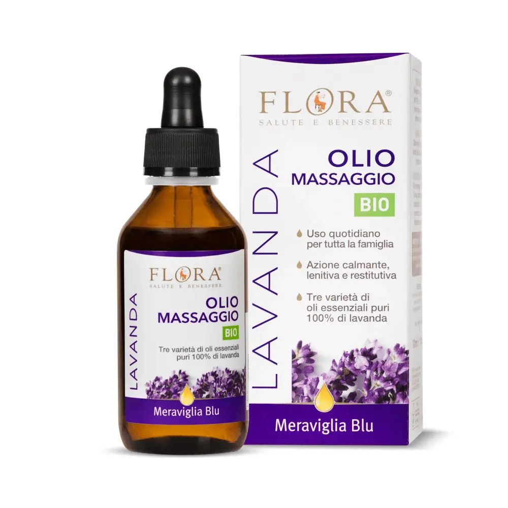 OLIO MASSAGGIO LAVANDA 100 ml - FLORA