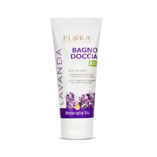 [FB1120] BAGNODOCCIA BLU 200 ml - FLORA