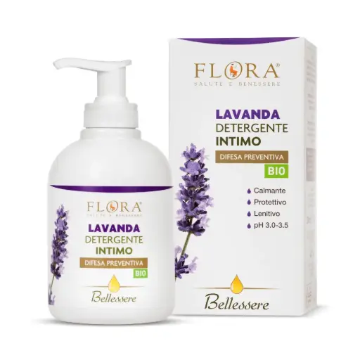 [FD1065] DETERGENTE INTIMO LAVANDA - LENITIVO 250 ml - FLORA 